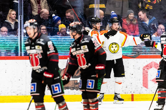 Brynäs Samuel Johannesson jublar