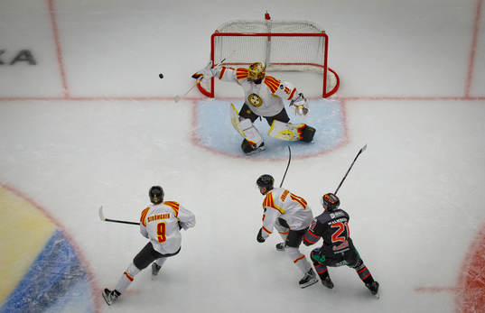 Brynäs målvakt Anders Lindbäck