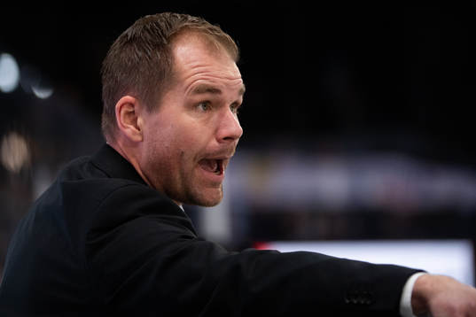 Färjestads huvudtränare Tomas Mitell