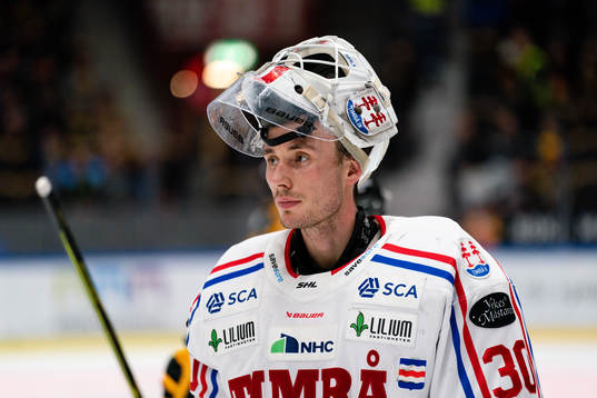 Timrås målvakt Jacob Johansson