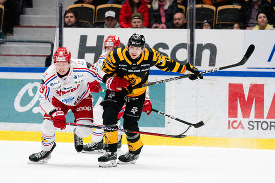 Timrås Erik Andersson och Skellefteås Pär Lindholm
