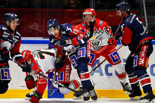 Frölundas Patrik Carlsson, Linköpings Patrick Russell och