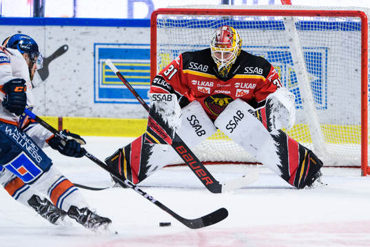 Luleås målvakt Matteus Ward