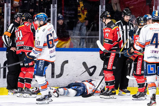 Växjös Ludvig Nilsson har ont
