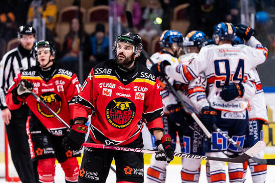 Luleås Linus Fröberg deppar