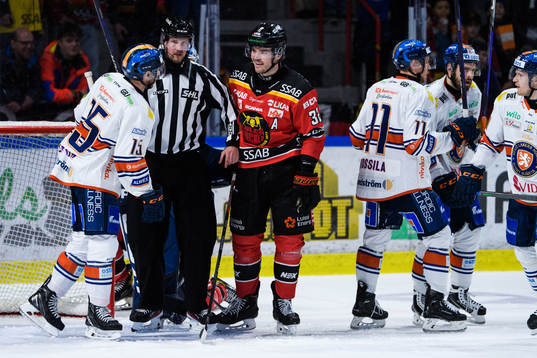 Växjös Dan Sexton och Luleås Oscar Engsund