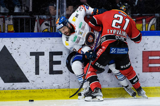 Växjös Lukas Bengtsson och Luleås Juhani Tyrväinen