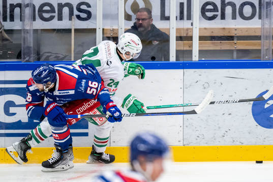 Oskarshamns Robin Norell och Rögles Marco Kasper