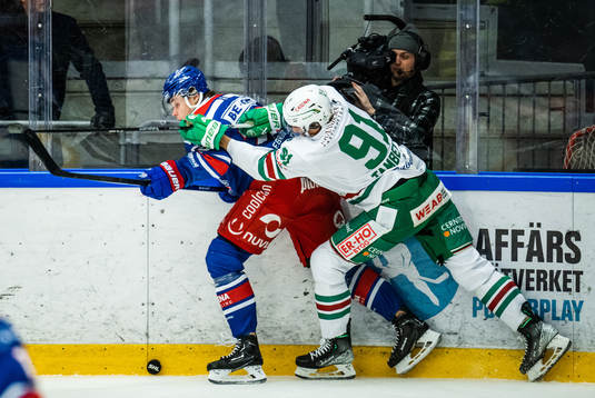 Oskarshamns Emil Lilleberg och Rögles Adam Tambellini