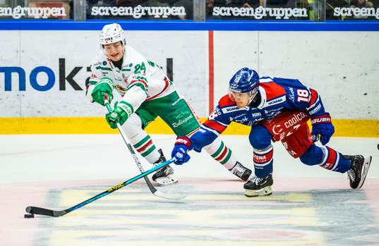 Rögles Marco Kasper och Oskarshamns Niclas Burström