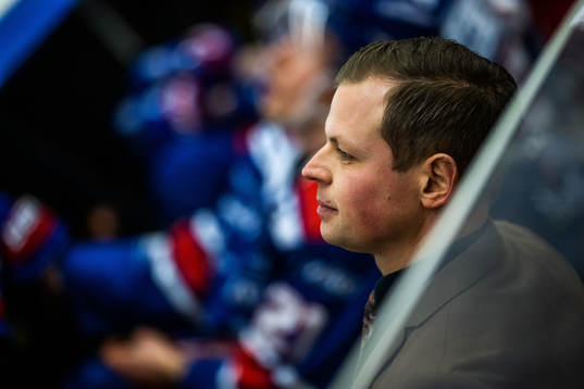 Oskarshamns tränare Martin Filander