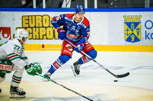 Rögles Oliver Tärnström och Oskarshamns Emil Lilleberg