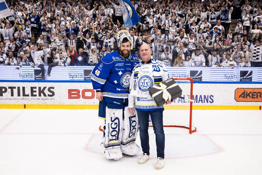 Leksands målvakt Mantas Armalis utsedd till matchens lirare