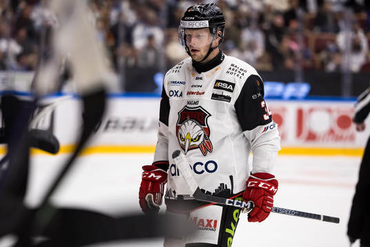 Malmö Redhawks Carl Söderberg deppar