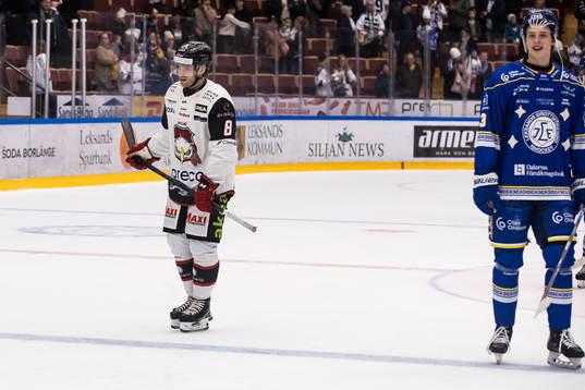 Malmö Redhawks Johan Olofsson  deppar