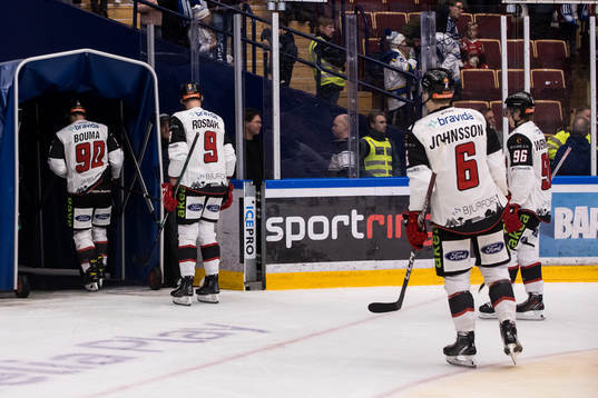 Malmö Redhawks spelarna deppar
