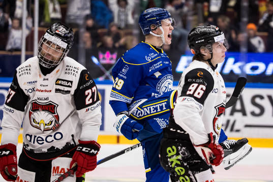 Leksands Emil Heineman jubel