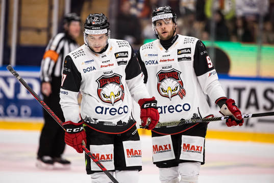 Malmö Redhawks Pathrik Westerholm deppar