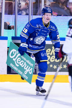 Leksands Emil Heineman jubel