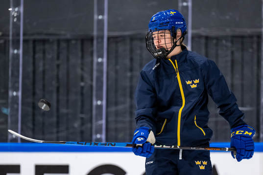 Mira Jungåker of Sweden at a practice session