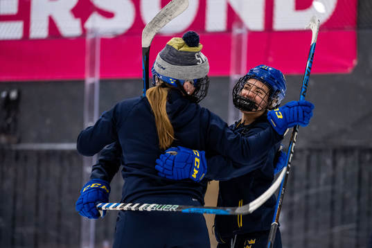 Emma Rehn of Sweden at a practice session