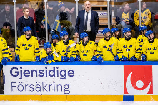 Players of Sweden looks dejected
