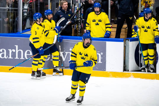 Players of Sweden looks dejected