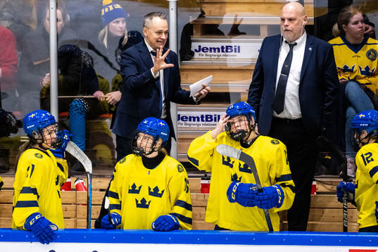 Head coach Andreas Karlsson of Sweden