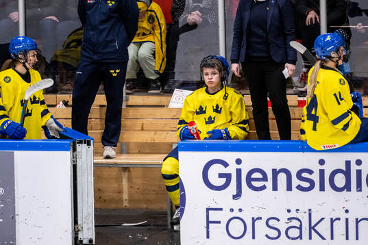 Mira Jungåker of Sweden looks dejected