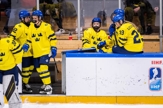 Sara Lindqvist, Tilde Utbult, Mira Markström and Isabelle
