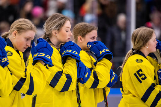 Isabelle Leijonhielm of Sweden looks dejected