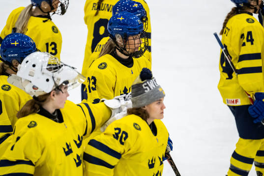 Isabelle Leijonhielm of Sweden looks dejected