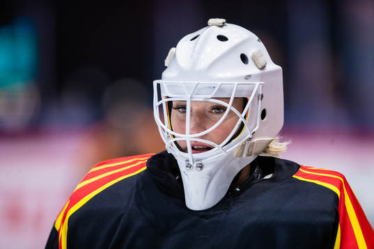 Brynäs målvakt Amanda Johansson