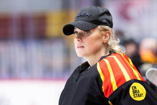 Brynäs målvakt Amanda Johansson