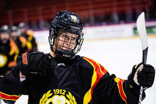 Brynäs Matilda Nilsson jublar