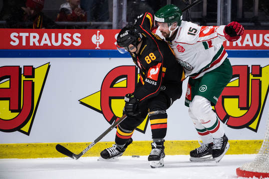 Luleås Joonas Rask och Frölundas Anders Grönlund