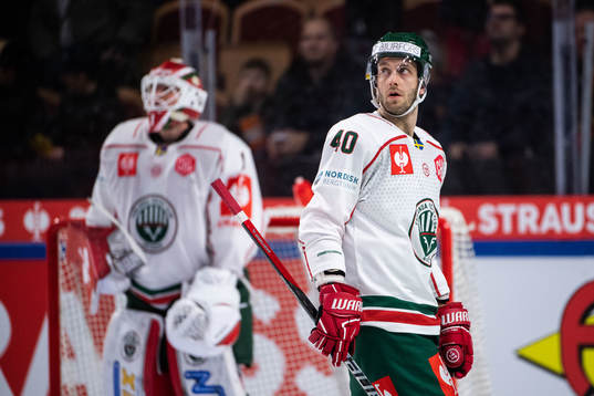 Frölundas Petteri Lindbohm deppar