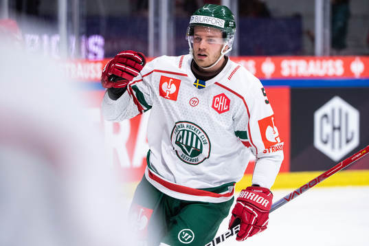 Frölundas Filip Johansson jublar