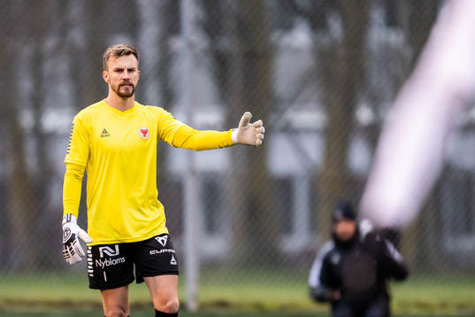 Kalmars målvakt Ricardo Friedrich