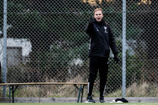 Kalmars tränare Henrik Jensen