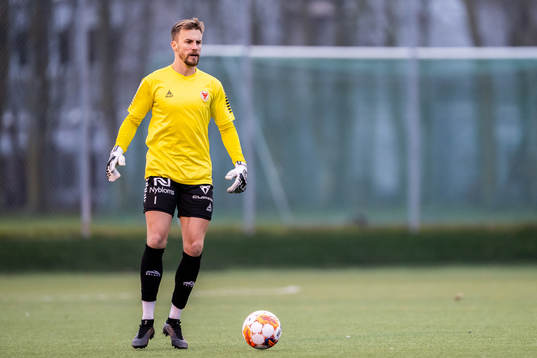 Kalmars målvakt Ricardo Friedrich