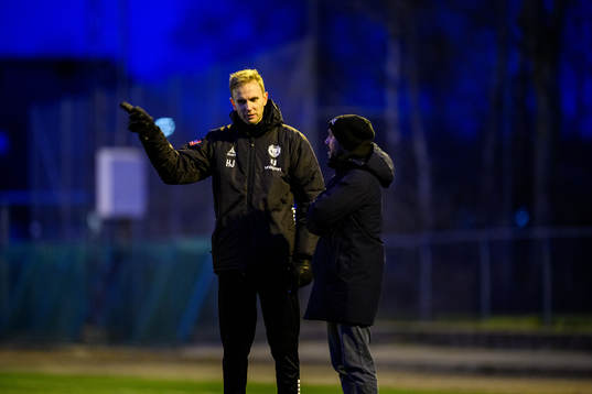 Kalmars tränare Henrik Jensen