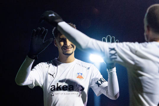 Helsingborgs Amar Muhsin jublar