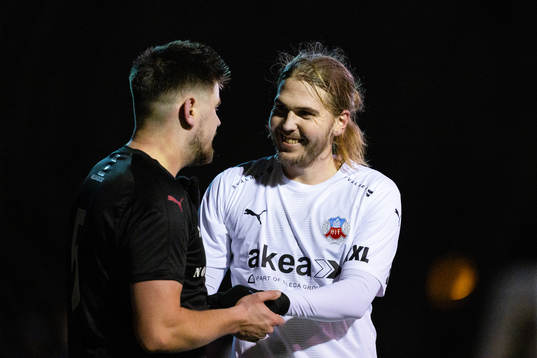 Hittarps Max Anderberg och Helsingborgs Charlie Weberg