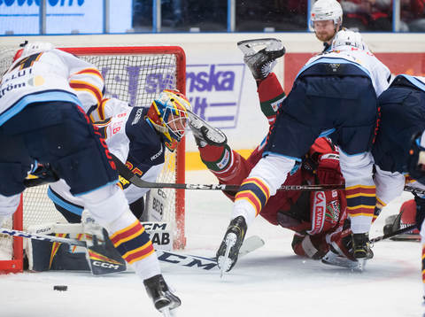 Djurgårdens målvakt Carl Lindbom