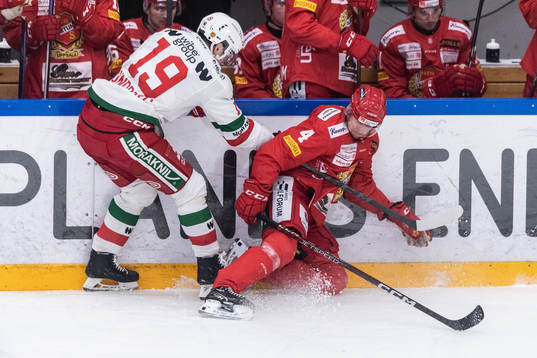 Moras Axel Sundberg och Almtunas Victor Aronsson