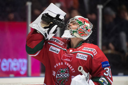 Modos målvakt Kristers Gudlevskis