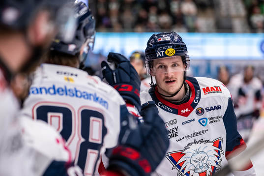 Linköpings Henrik Törnqvist jublar