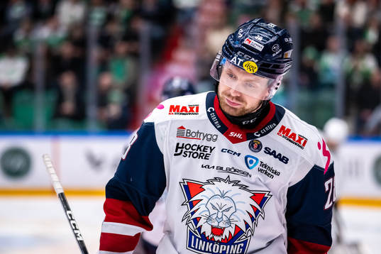 Linköpings John Nyberg deppar
