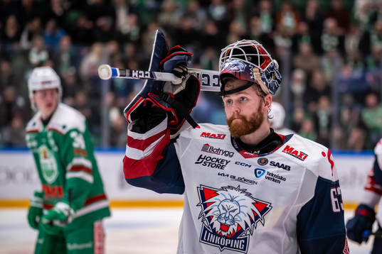 Linköpings målvakt Marcus Högberg
